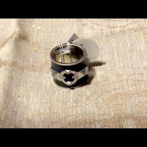 Lia Sophia Colonette Blue Ring size 8 NEW